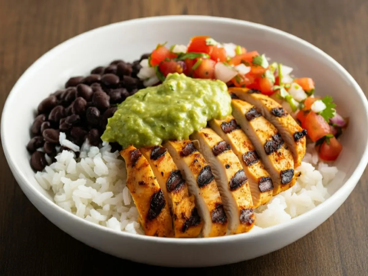 Dairy Free Grilled Chicken Burrito Bowl Dairy Free Grilled Chicken Burrito Bowl