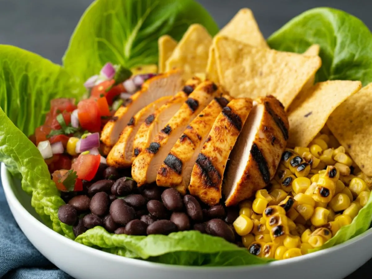Dairy Free Sonora Salad with Grilled Chicken Dairy Free Sonora Salad with Grilled Chicken