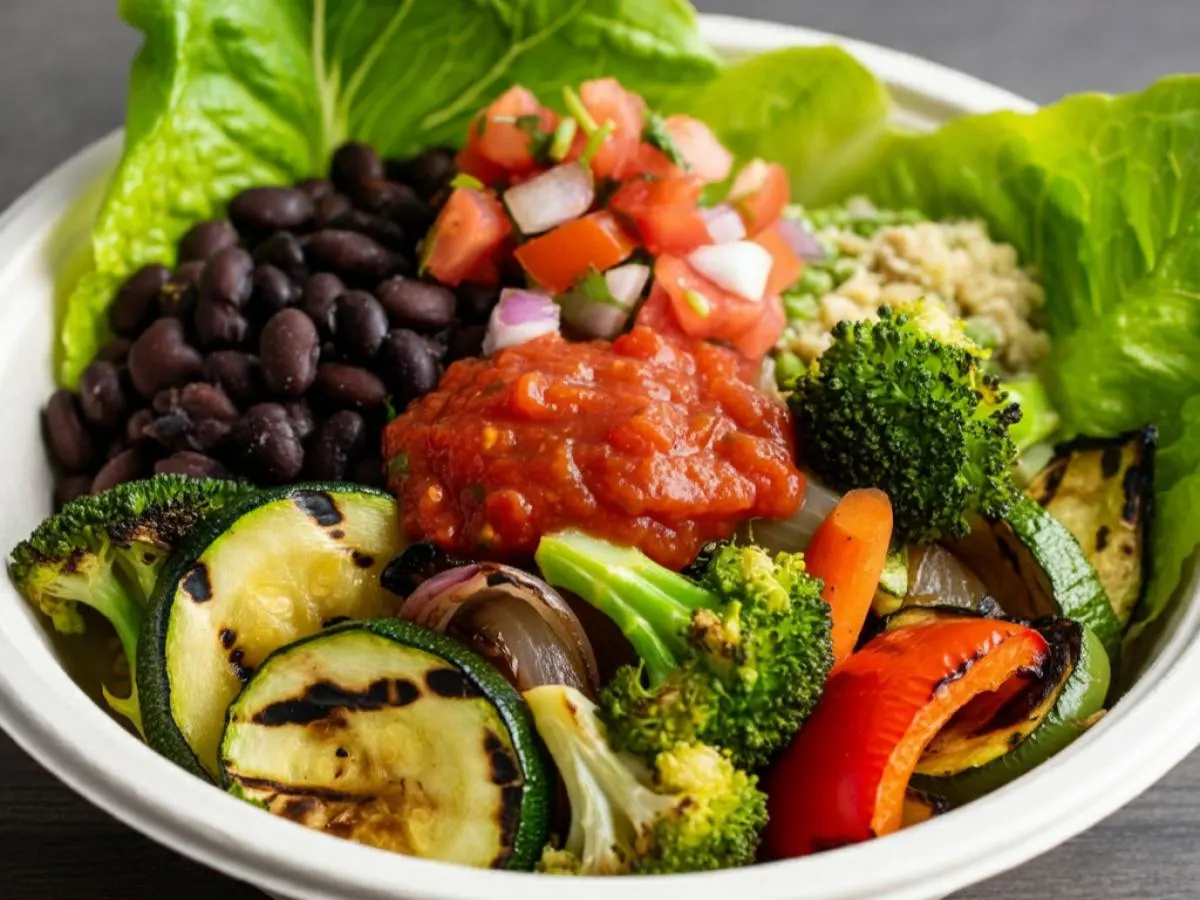 Dairy Free Sonora Salad with Grilled Veggies Dairy Free Sonora Salad with Grilled Veggies
