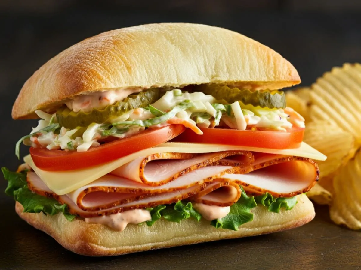 Deluxe Smoked Turkey with Swiss Cheese Deluxe Smoked Turkey with Swiss Cheese