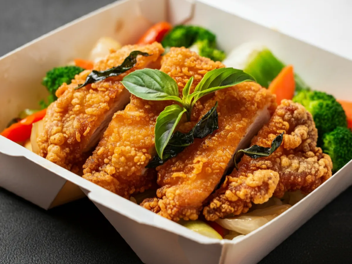 Crispy Garlic Chicken