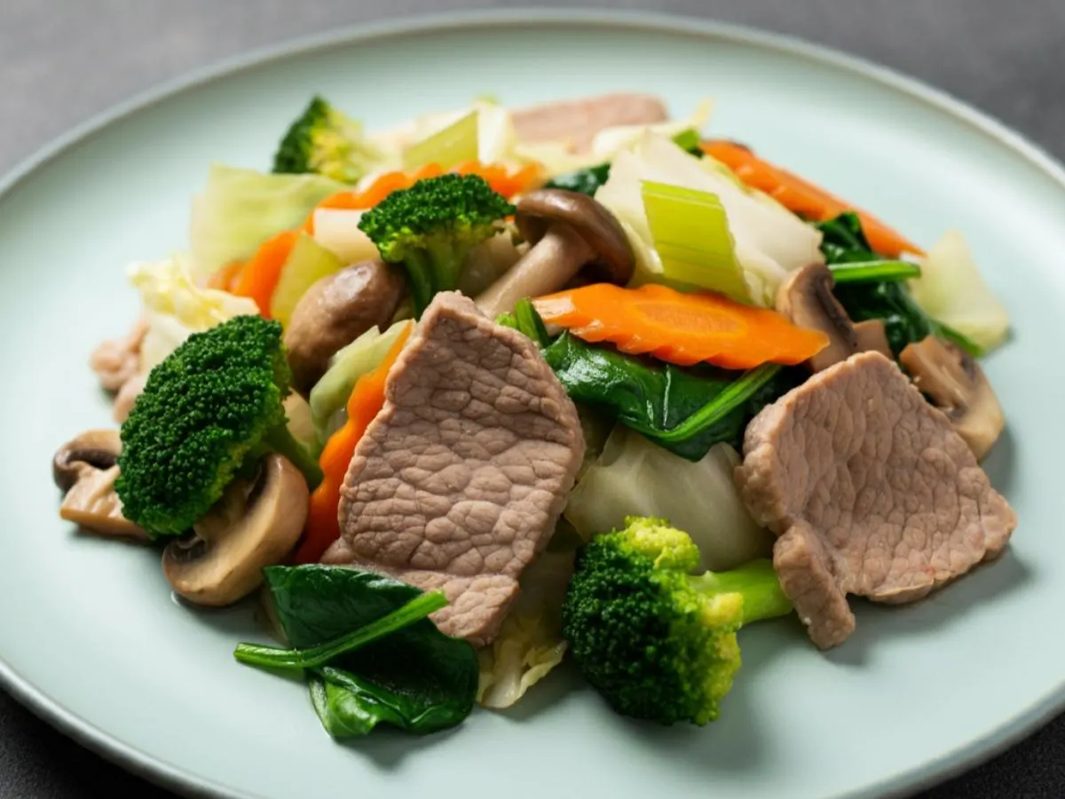 Vegetable Delight with Pork