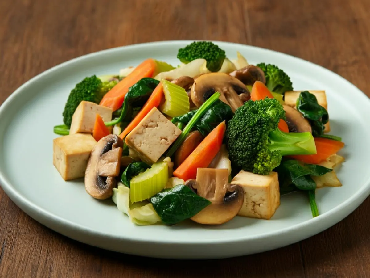 Vegetable Delight with Tofu