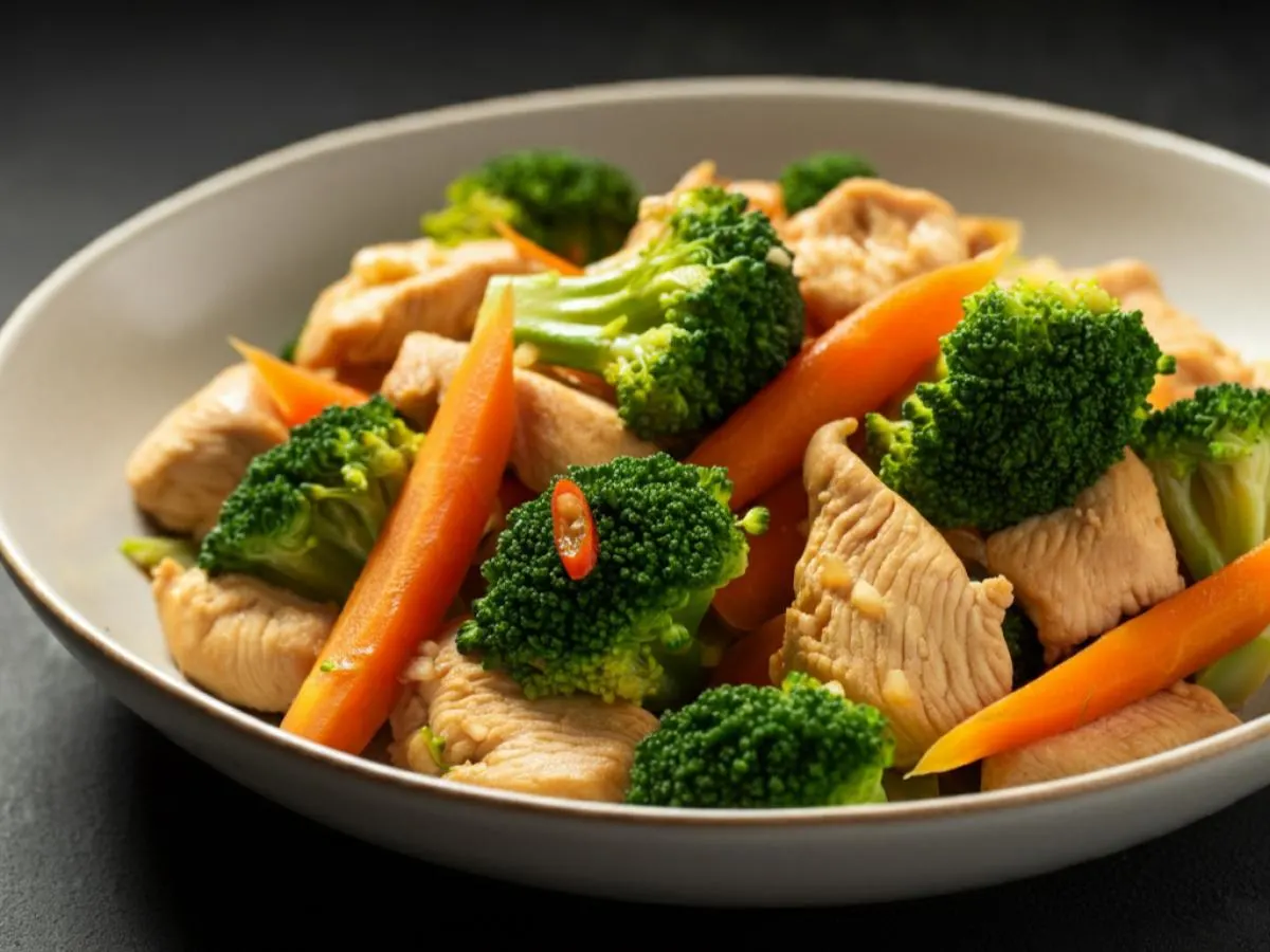 Pad Ginger with Chicken