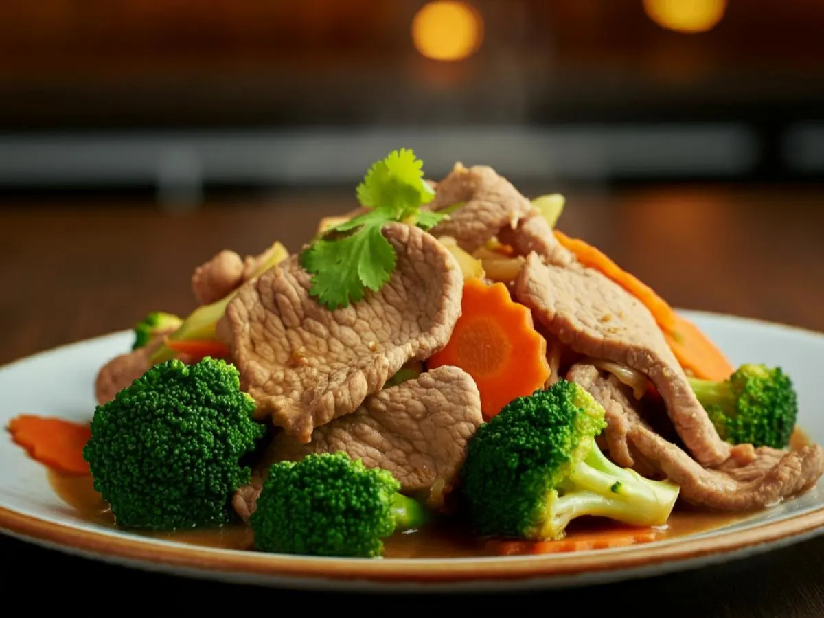 Pad Ginger with Pork