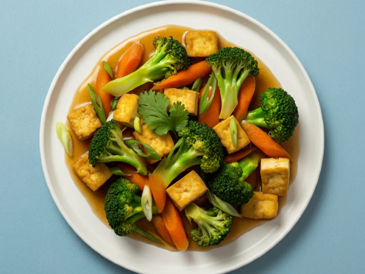Pad Ginger with Tofu
