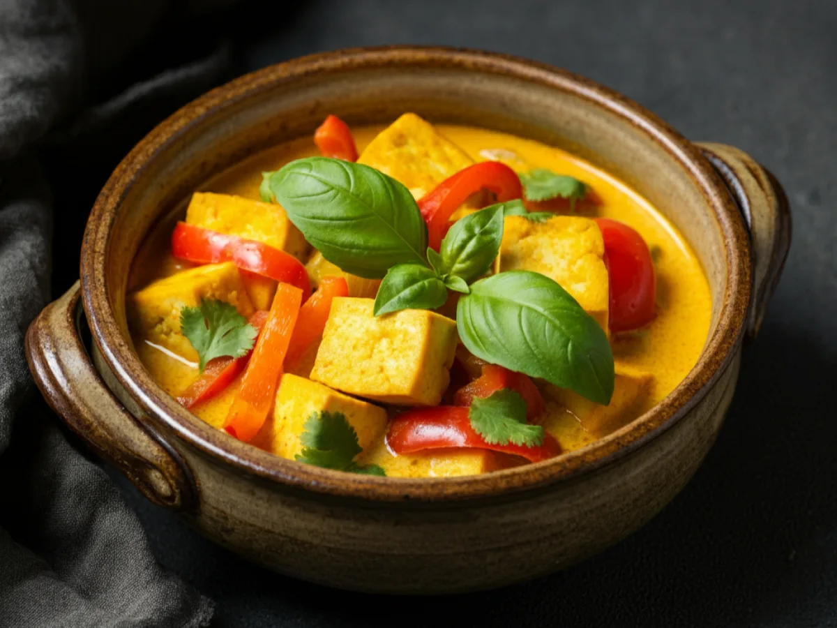 Tofu Pumpkin Curry