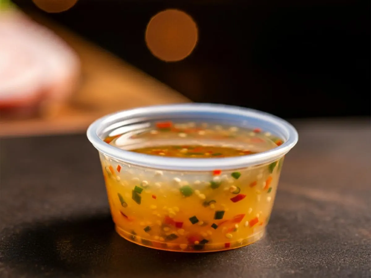 Clear Sweet and Sour Dressing