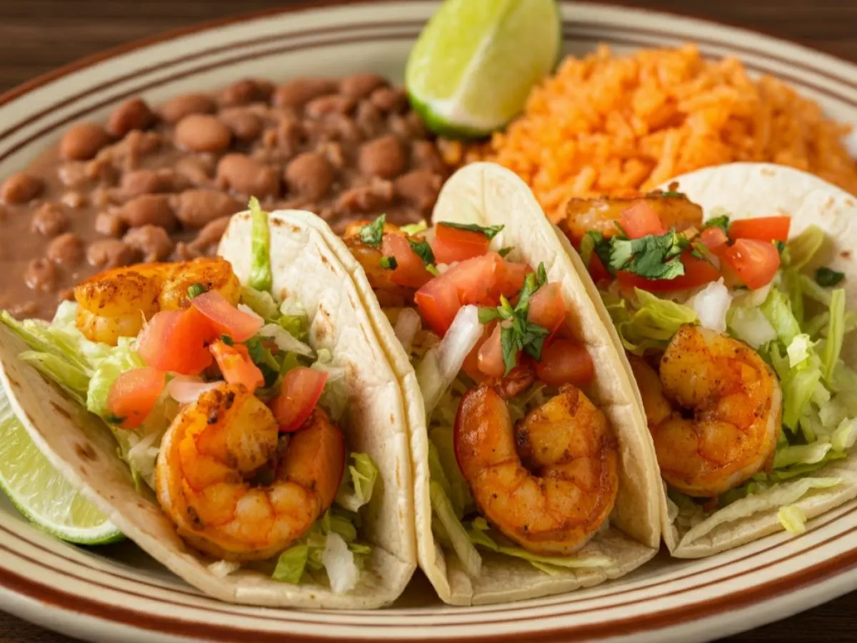 American Style Shrimp Taco Box on Corn Tortillas [21oz]