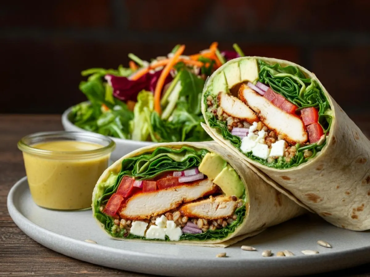 Avocado Chicken Wrap Avocado Chicken Wrap