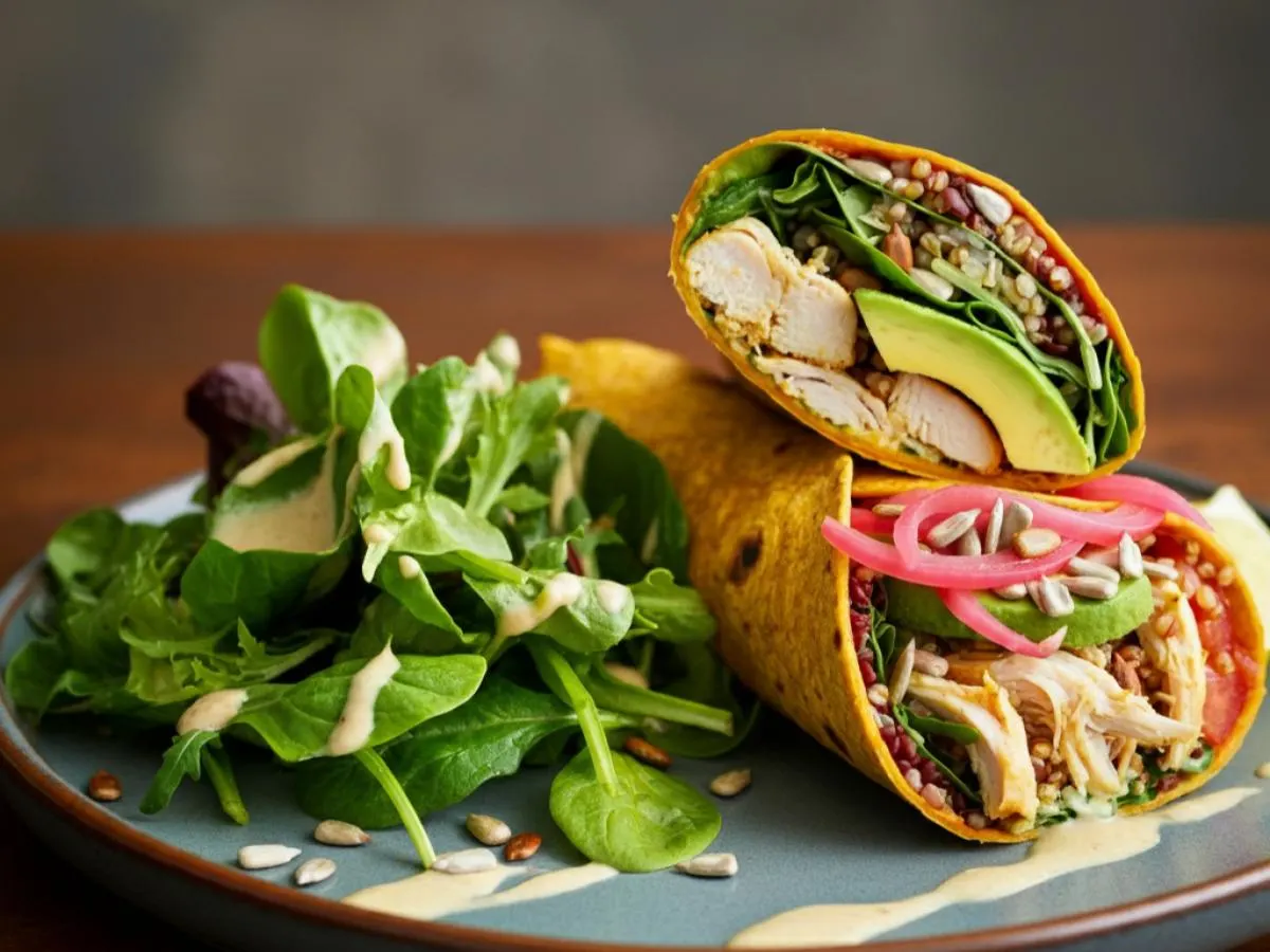 Avocado Chicken Wrap (Dairy-Free) Avocado Chicken Wrap (Dairy-Free)