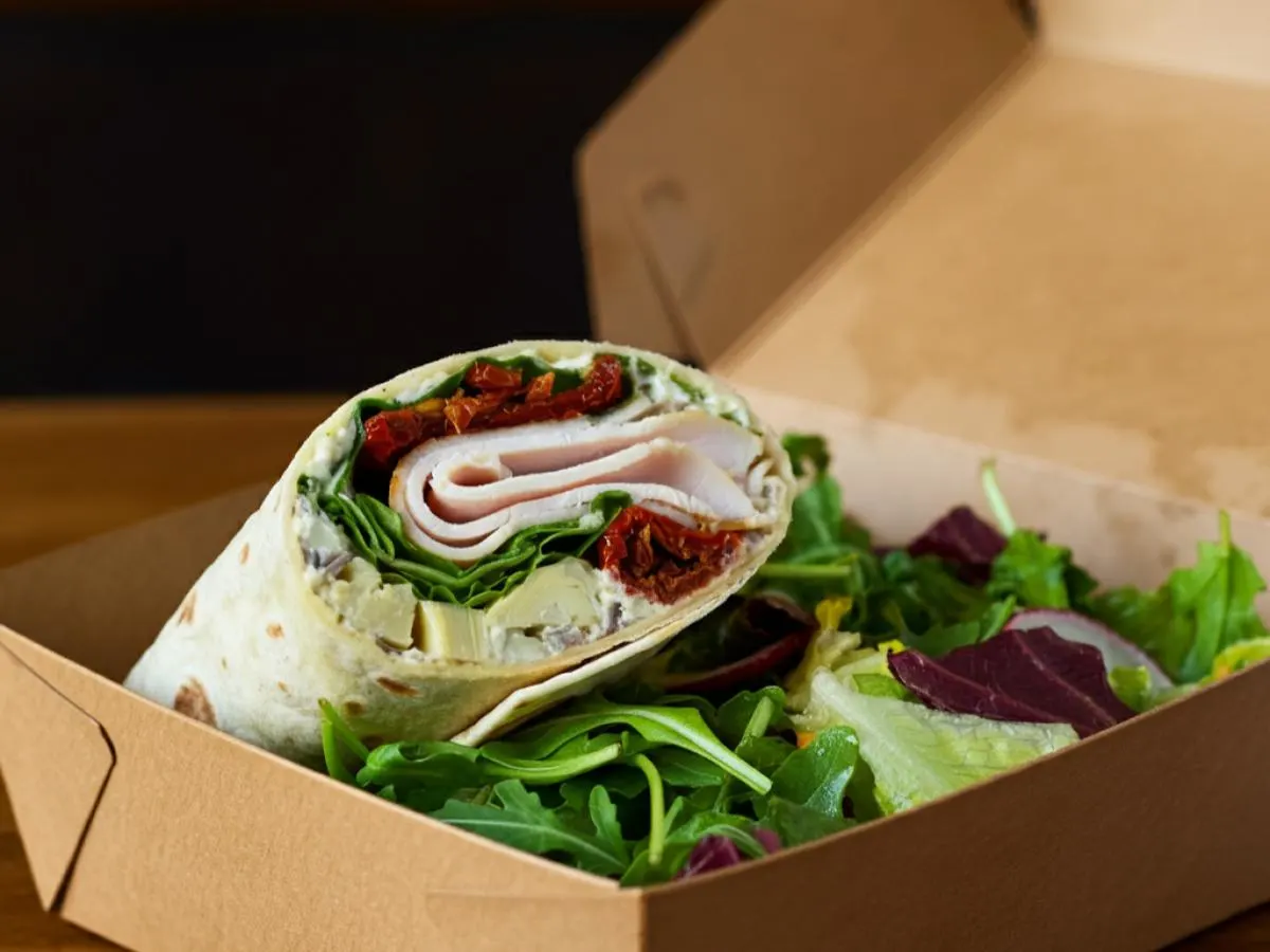 Turkey Wrap Boxed Meal (Gluten-Free) [Small]
