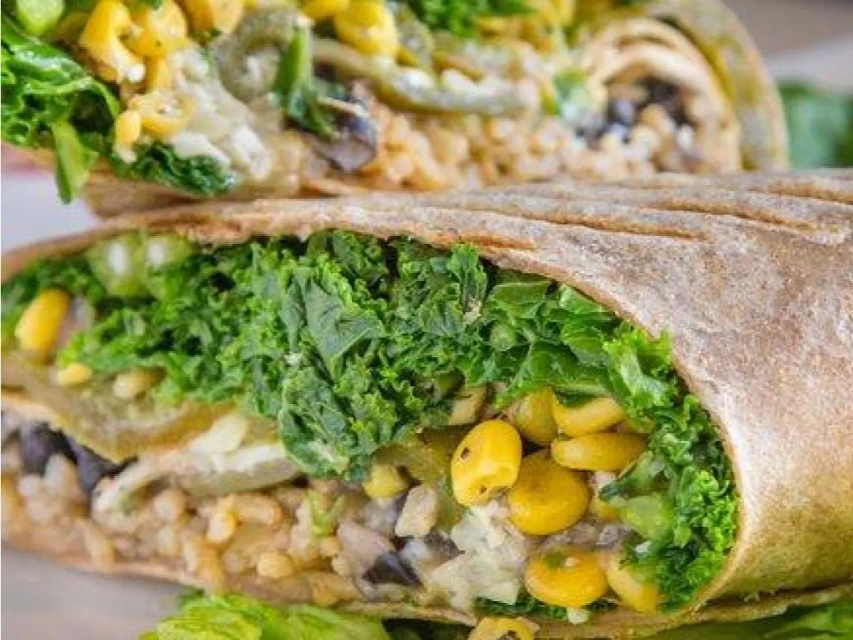 Gluten Free Kale Burrito Gluten Free Kale Burrito