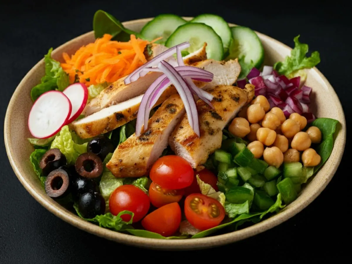 Insalata Mixta with Chicken (Allergen Free)