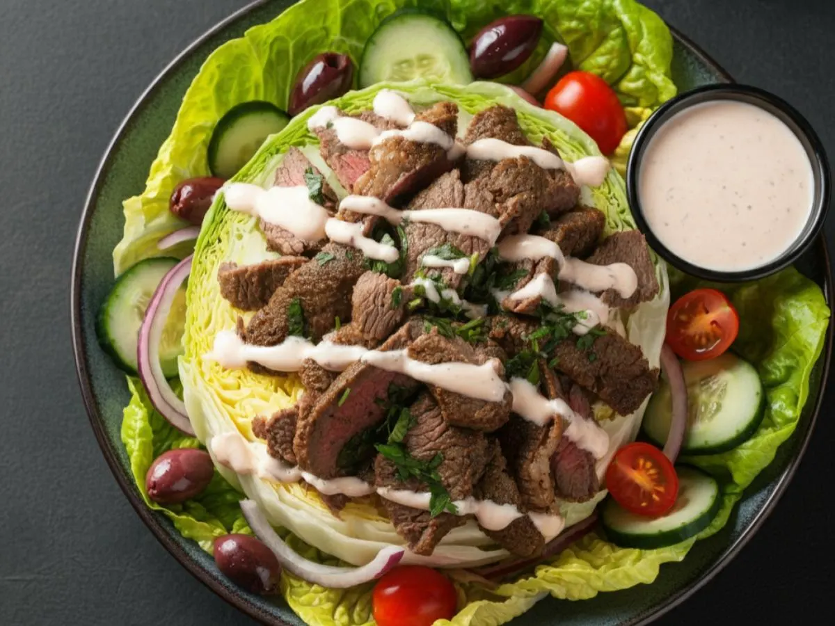 Lamb Shawarma Entree Salad