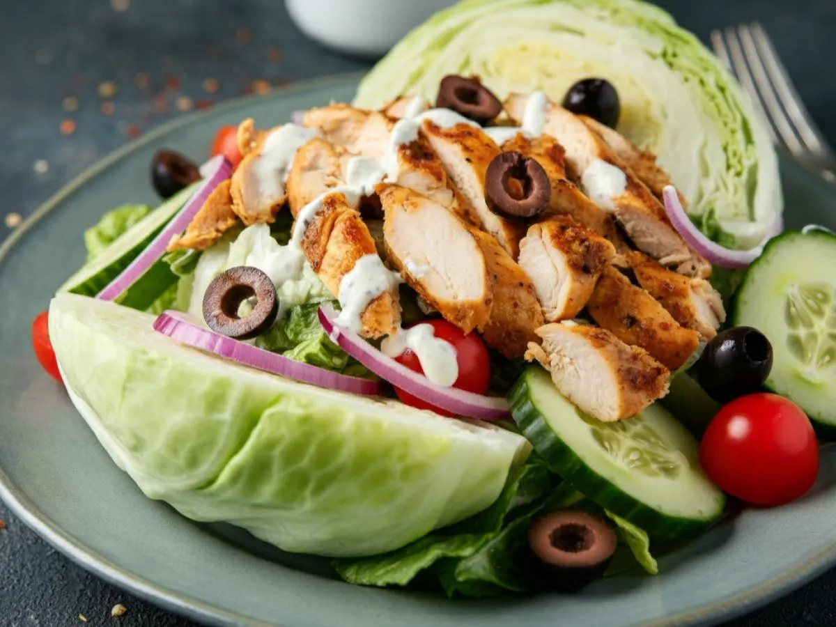 Chicken Shawarma Entree Salad