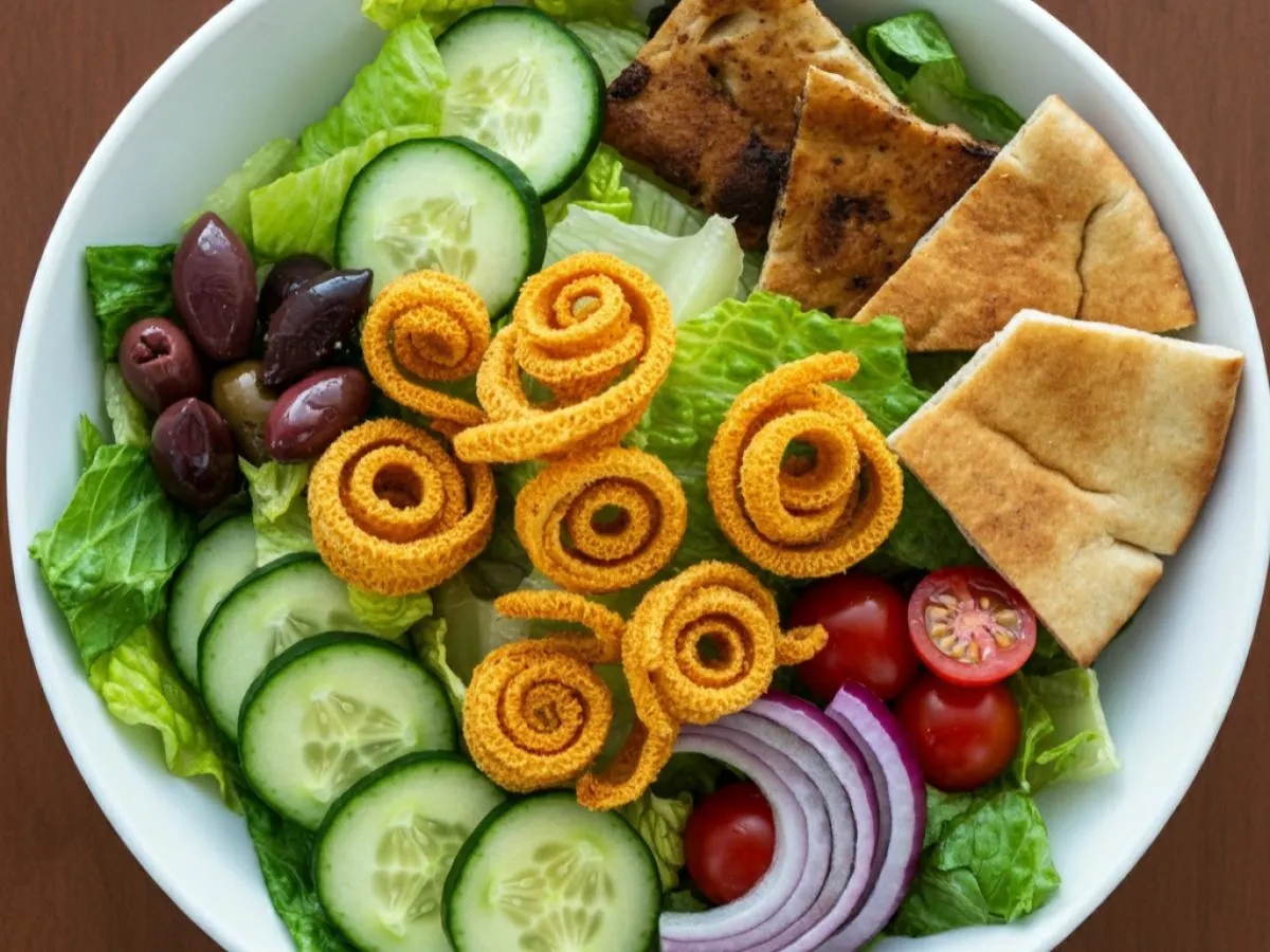 Soy Vegan Entree Salad