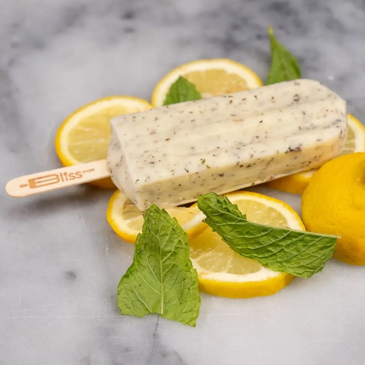Mint Lemonade Popsicle Mint Lemonade Popsicle