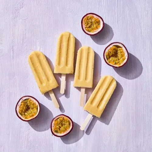 Organic Passion Fruit Popsicle Organic Passion Fruit Popsicle