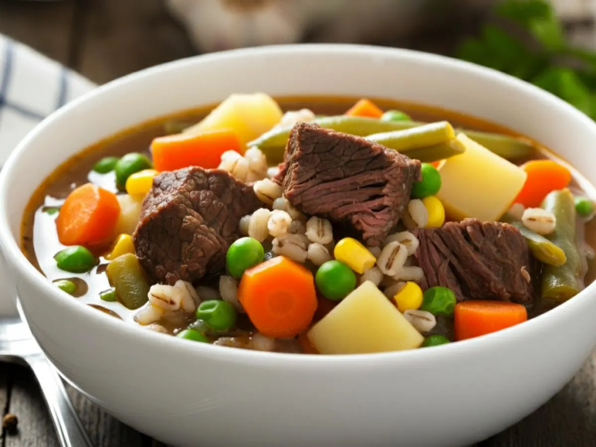 Large Beef Garden Soup Large Beef Garden Soup