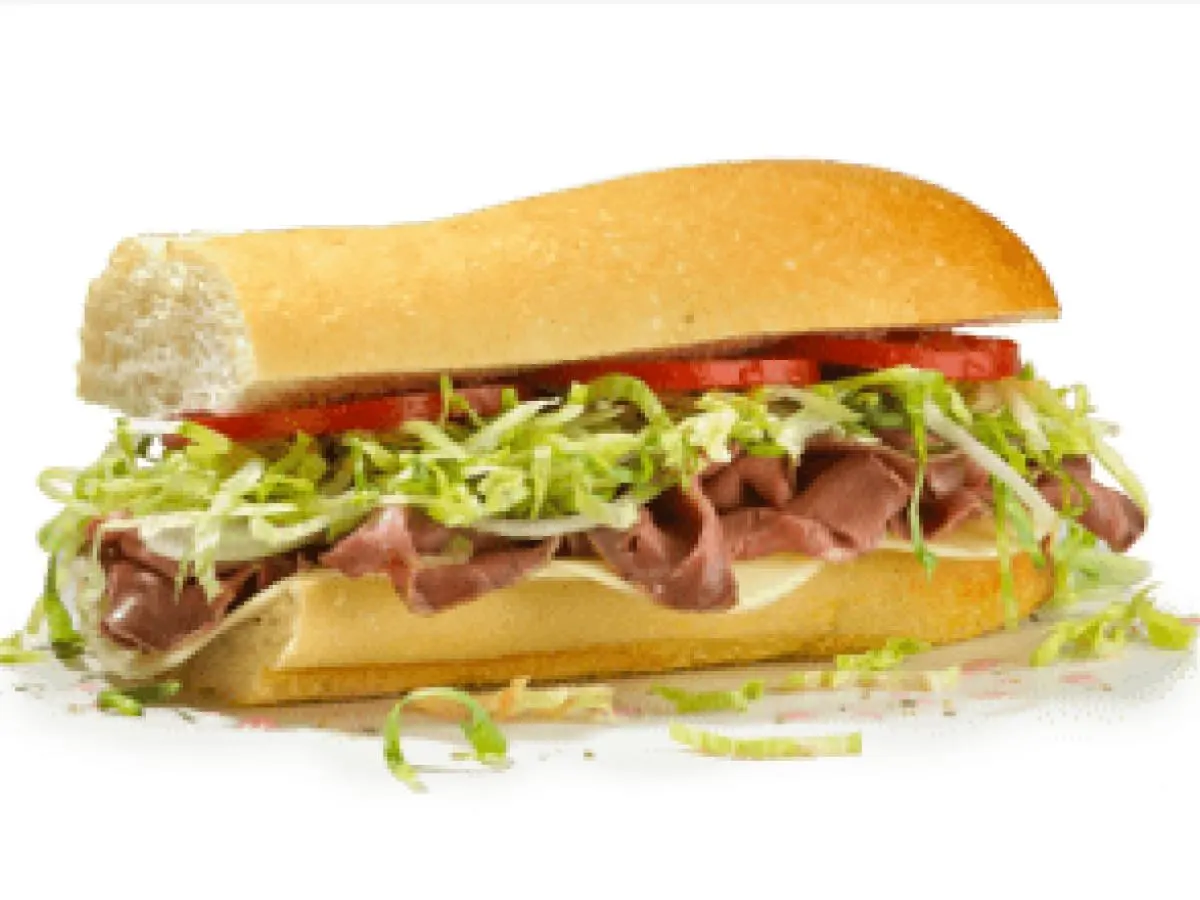 Gluten Free Roast Beef and Provolone Sub Meal Gluten Free Roast Beef and Provolone Sub Meal