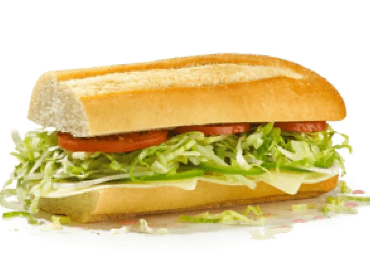 The Veggie Sub Meal The Veggie Sub Meal