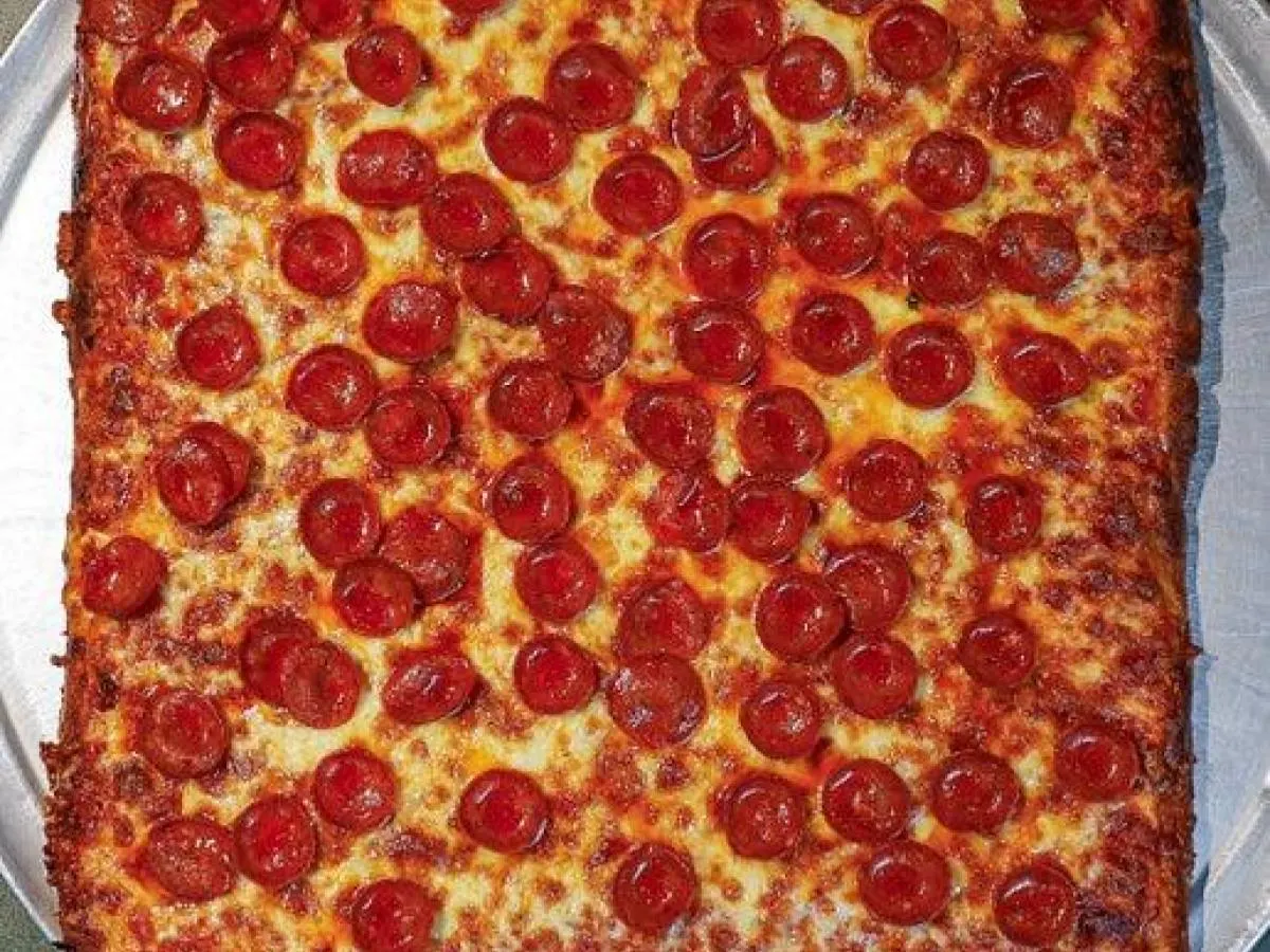 Pepperoni Sicilian Pizza