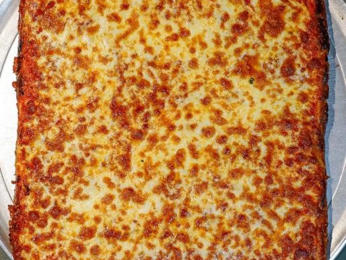 Plain Sicilian Pizza
