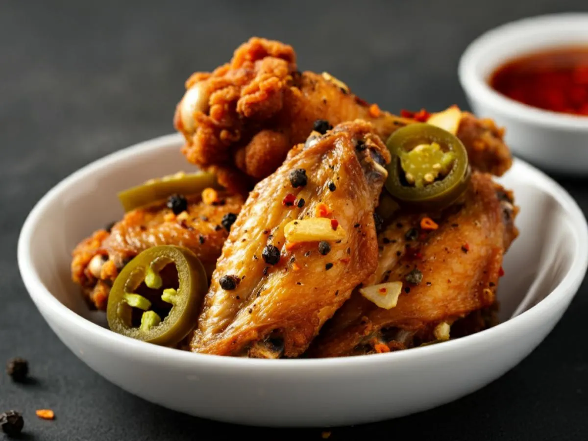 Peppercorn Chicken Wings Peppercorn Chicken Wings