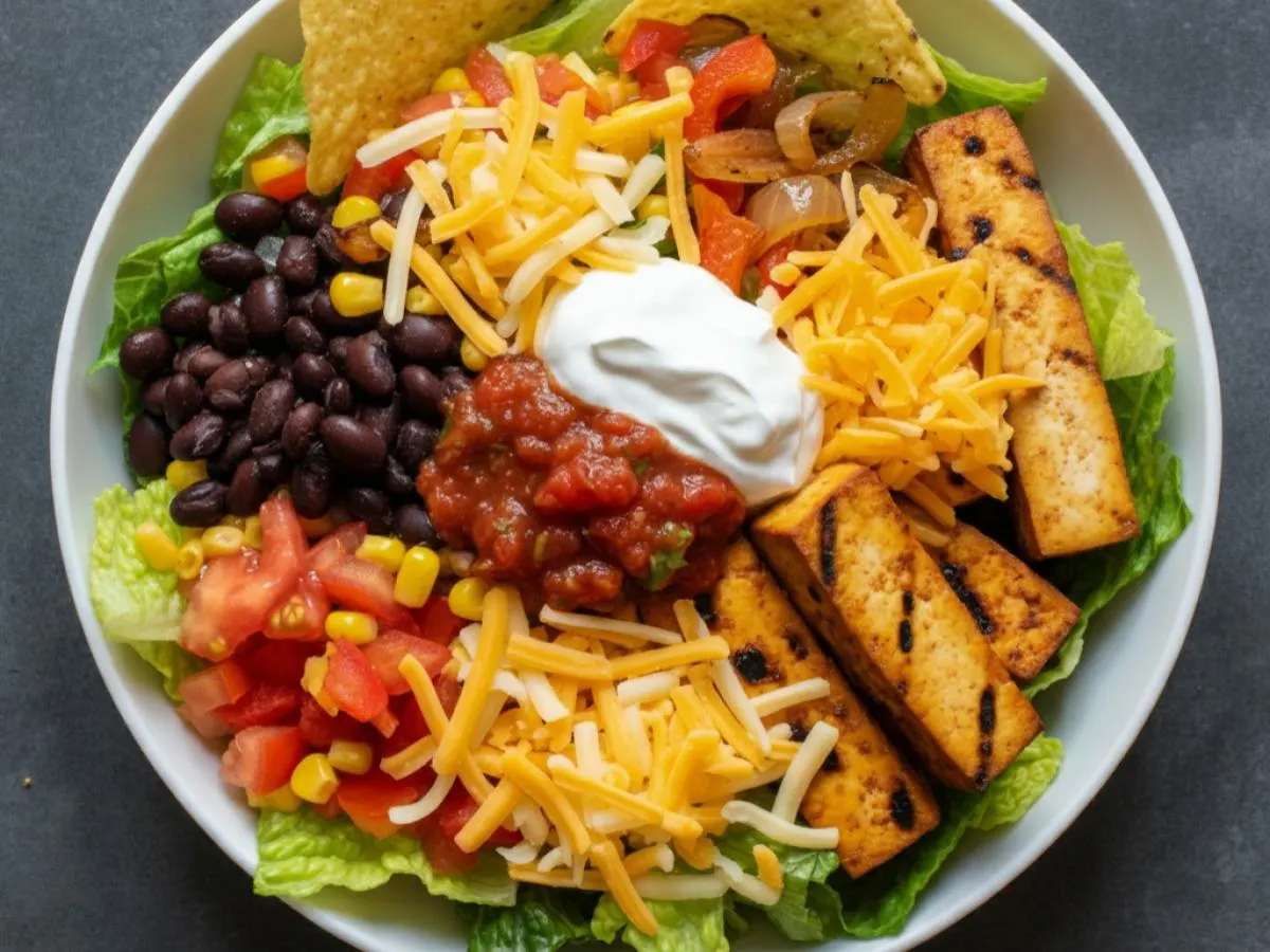 [FLEXPORT] Tofu Fajita Taco Salad