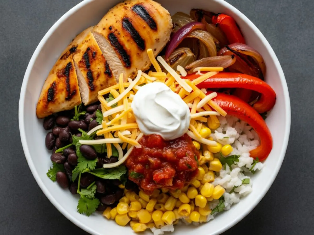 [FLEXPORT] Chicken Fajita Bowl