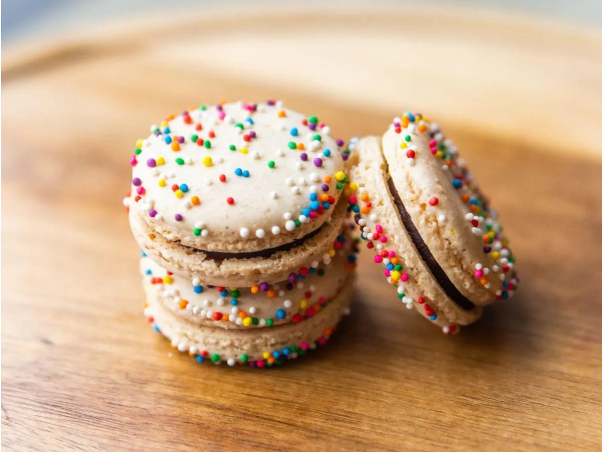 Rainbow Cookie Macaron Rainbow Cookie Macaron