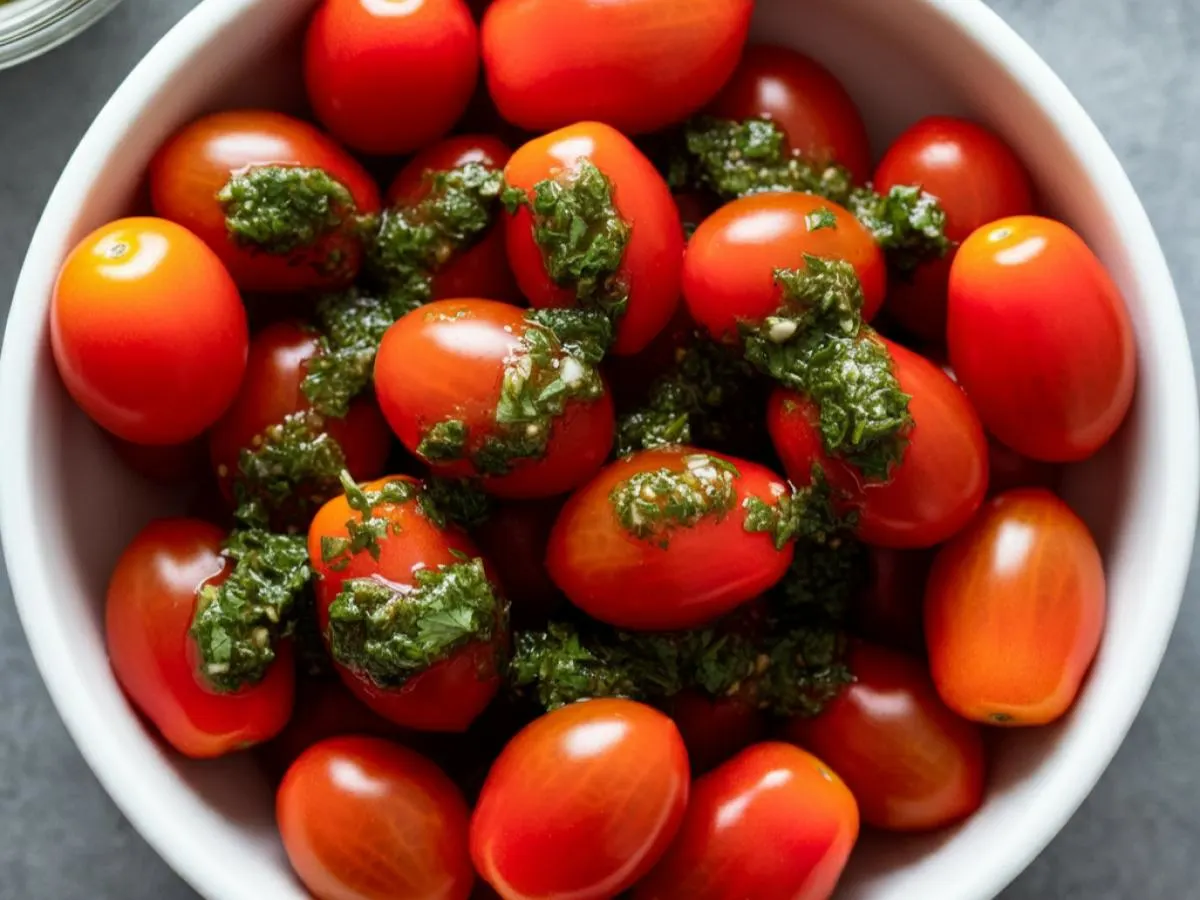 Chimichurri Tomatoes Chimichurri Tomatoes