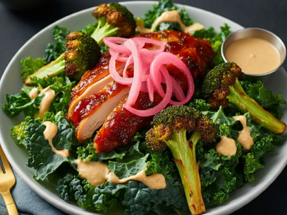 Light Carb Bbq Chicken Salad Bowl Light Carb Bbq Chicken Salad Bowl