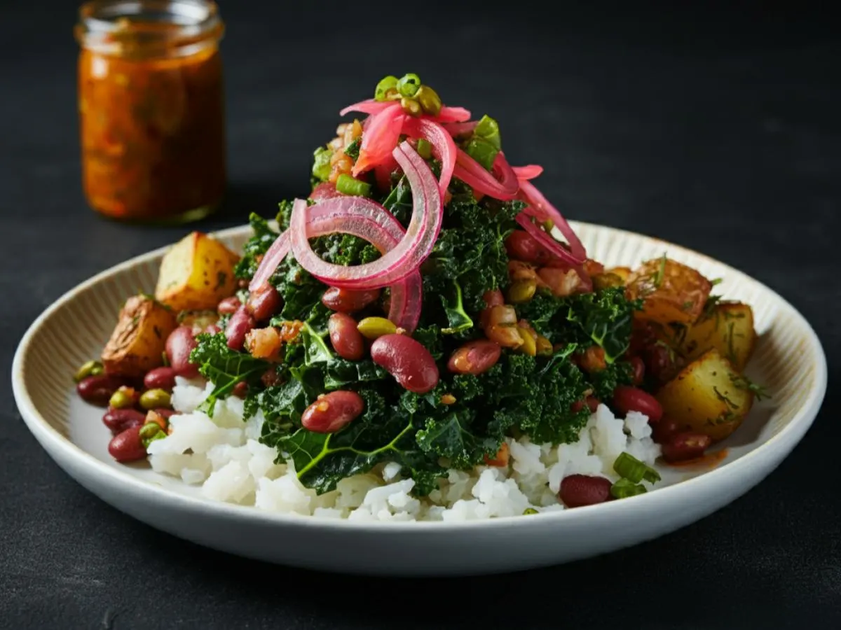 Spicy Vegan Power Bowl Spicy Vegan Power Bowl