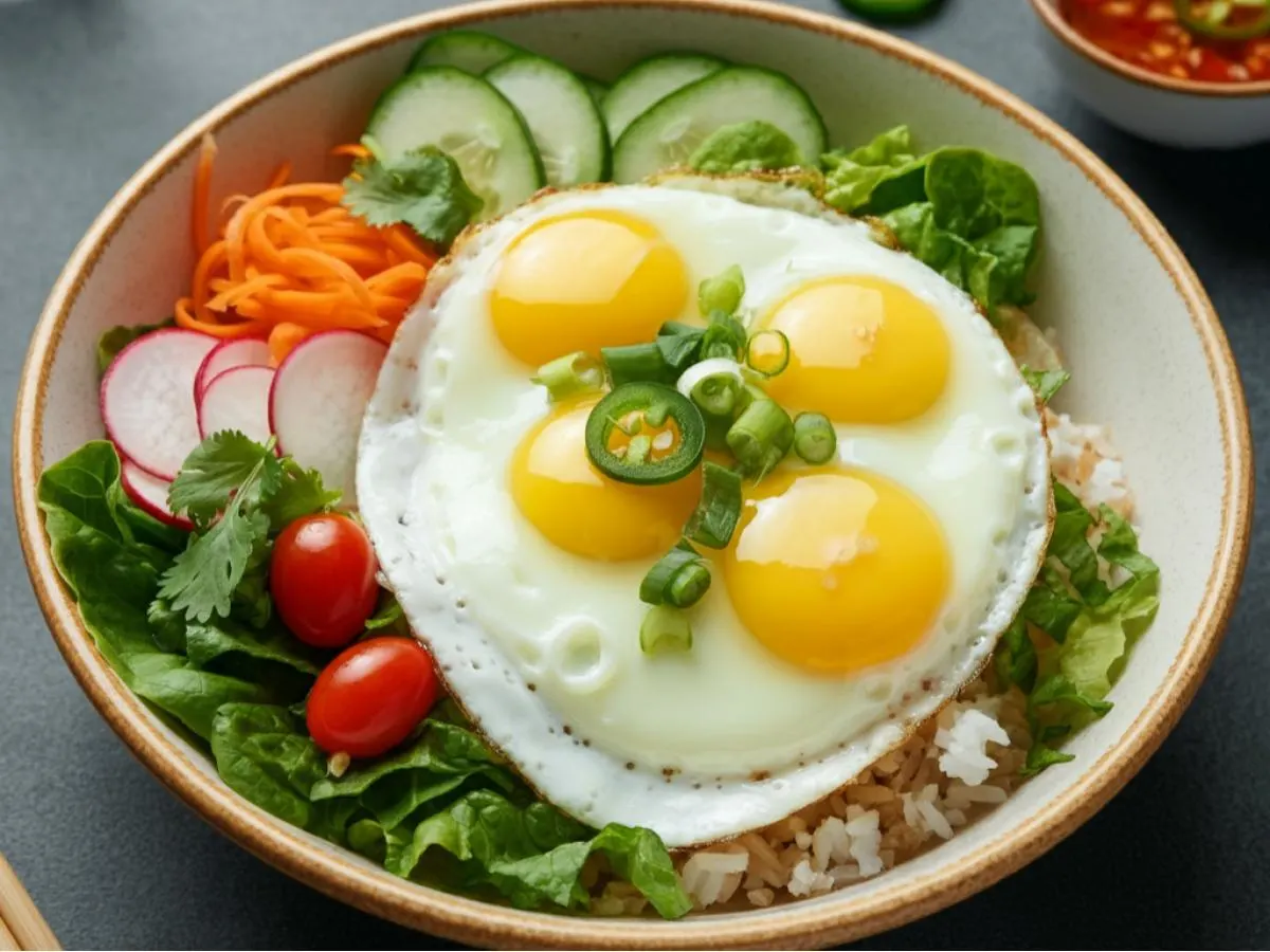 Sunny Side Egg Rice Bowl Sunny Side Egg Rice Bowl