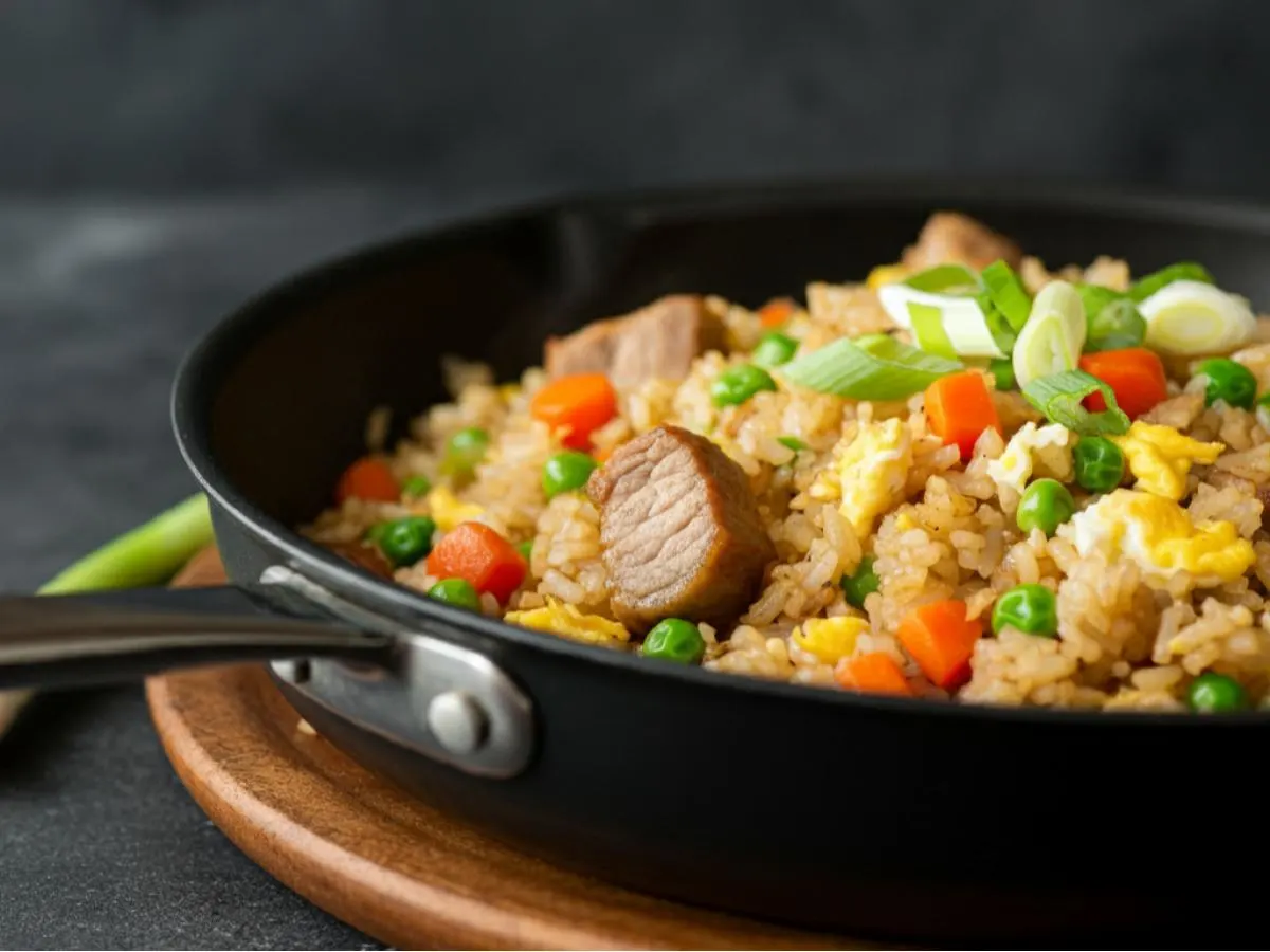 Pork Fried Rice by the Pan Pork Fried Rice by the Pan