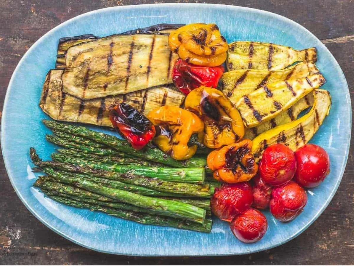 Grilled Seasonal Veggies Grilled Seasonal Veggies