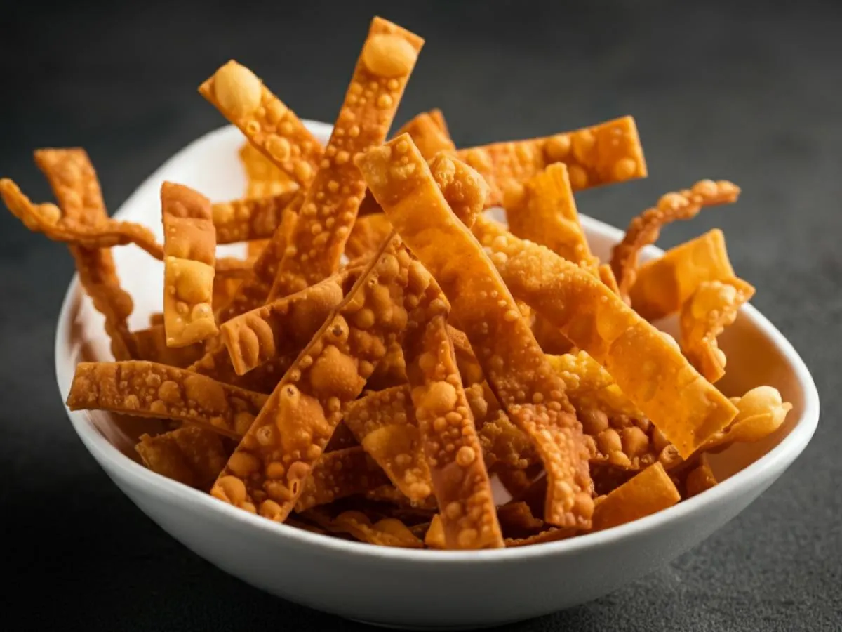 Crispy Wonton Strips