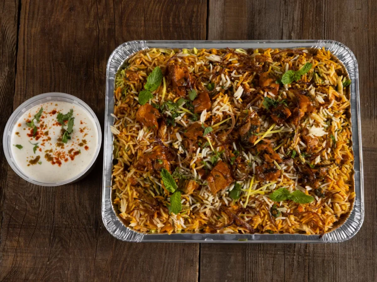 Butter Chicken Biryani Boxed Meal Butter Chicken Biryani Boxed Meal