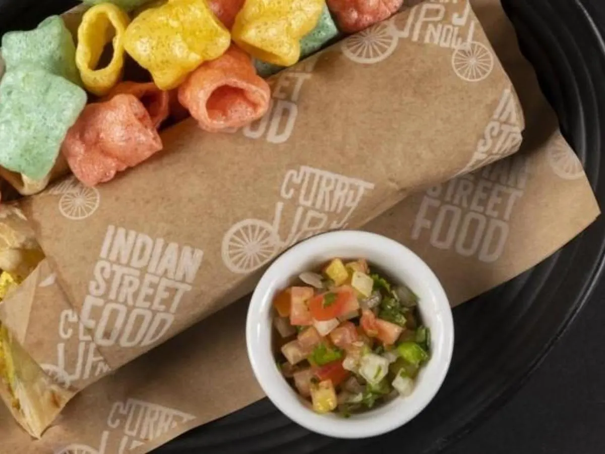 Chicken Kathi Roll Boxed Meal Chicken Kathi Roll Boxed Meal