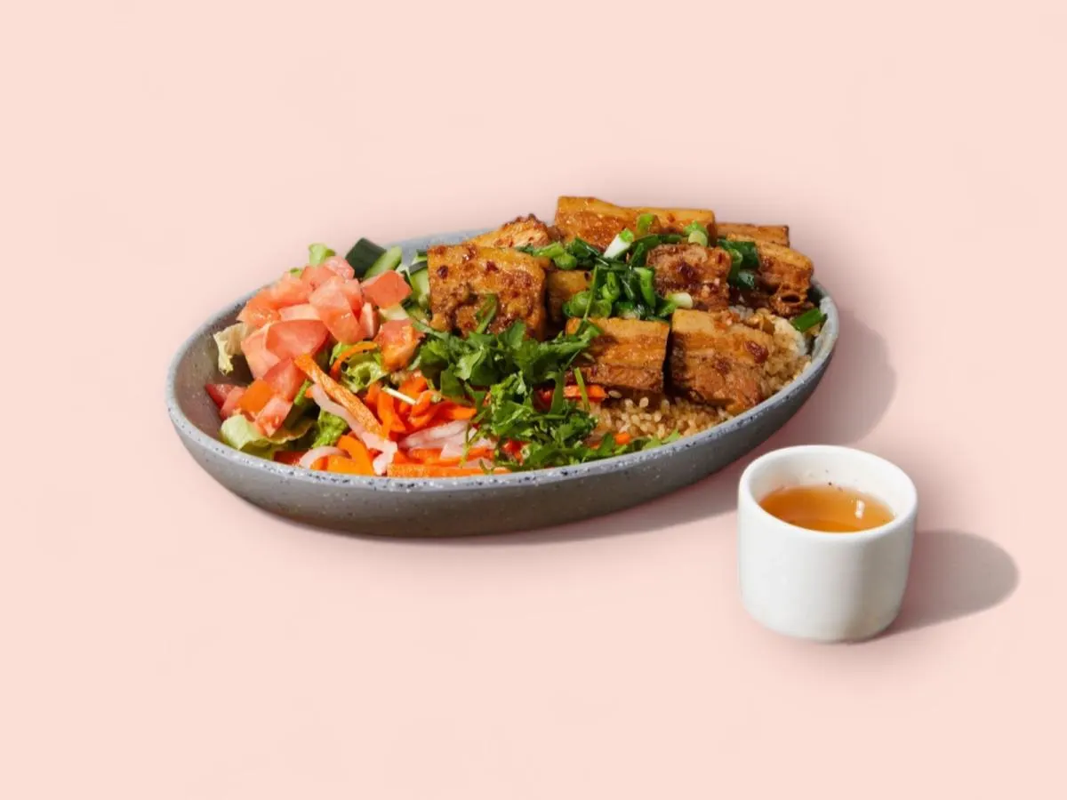 Soy Braised Pork Belly Rice Bowl Soy Braised Pork Belly Rice Bowl