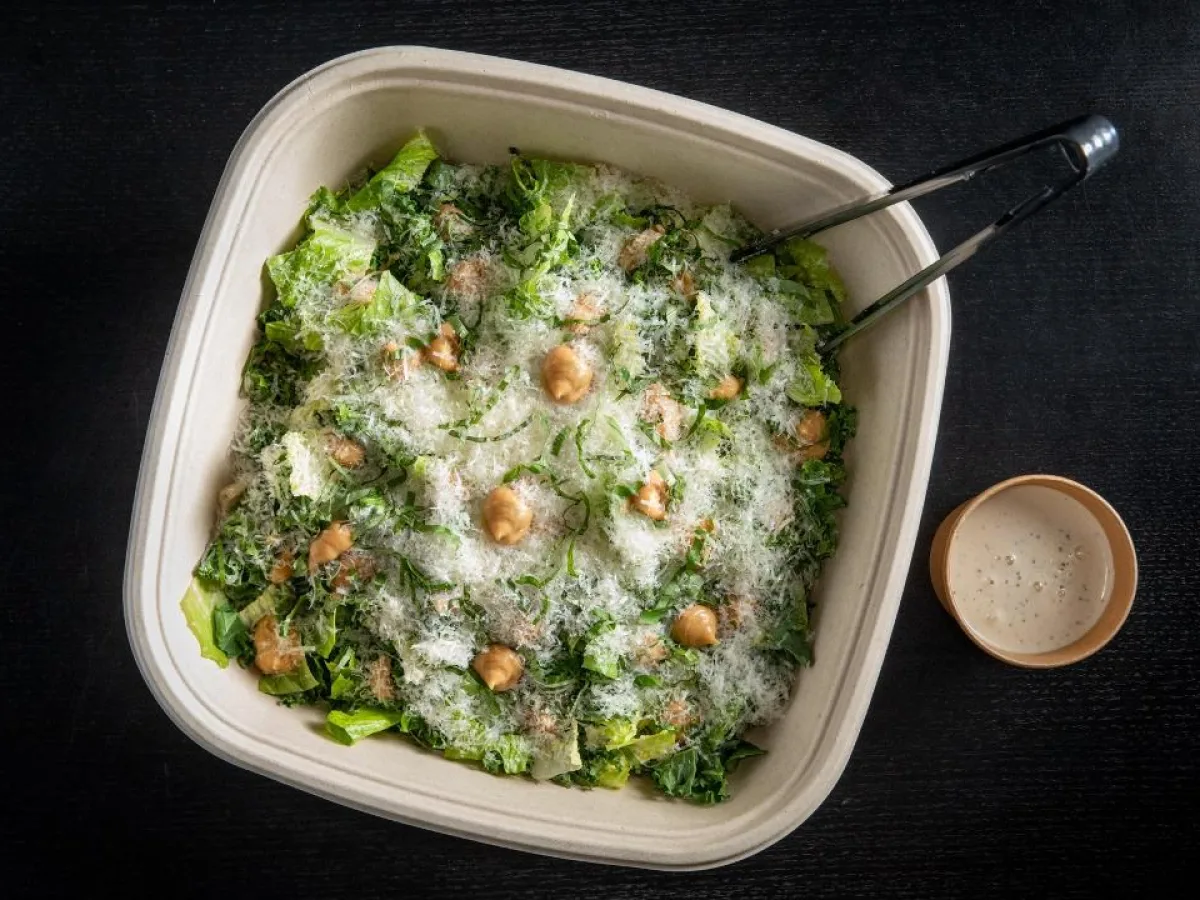 Honey-Garlic Caesar Salad Honey-Garlic Caesar Salad