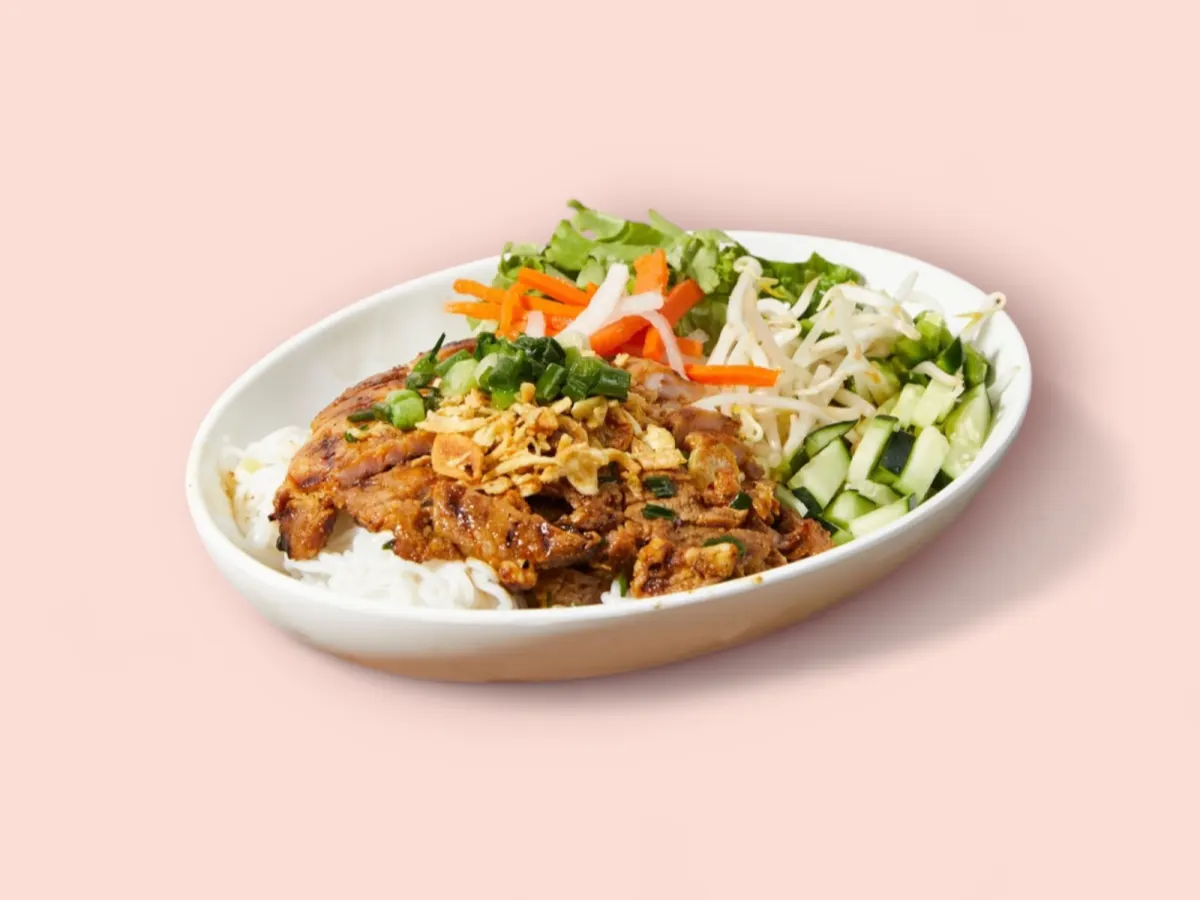 The Smokey Chicken Vermicelli Bowl The Smokey Chicken Vermicelli Bowl