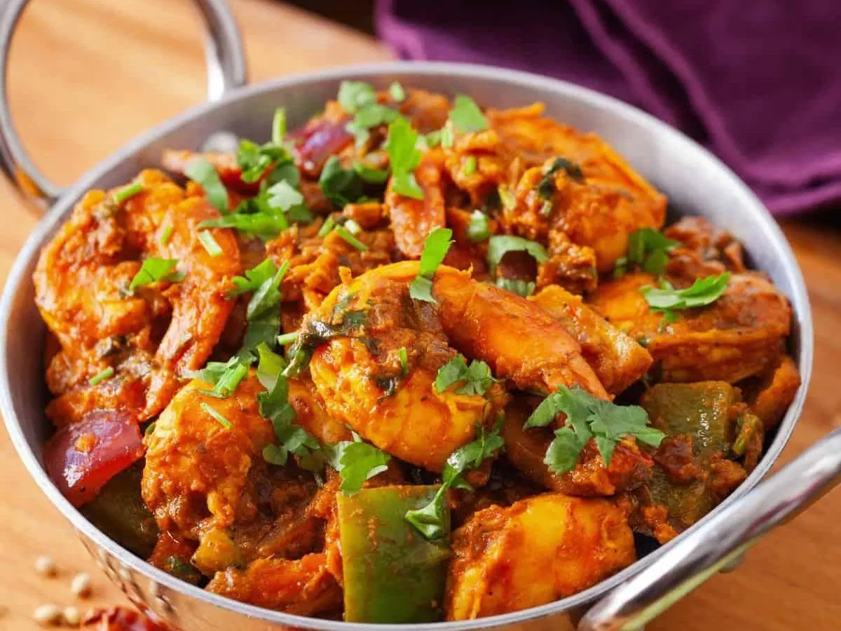 Shrimp Kadai Shrimp Kadai