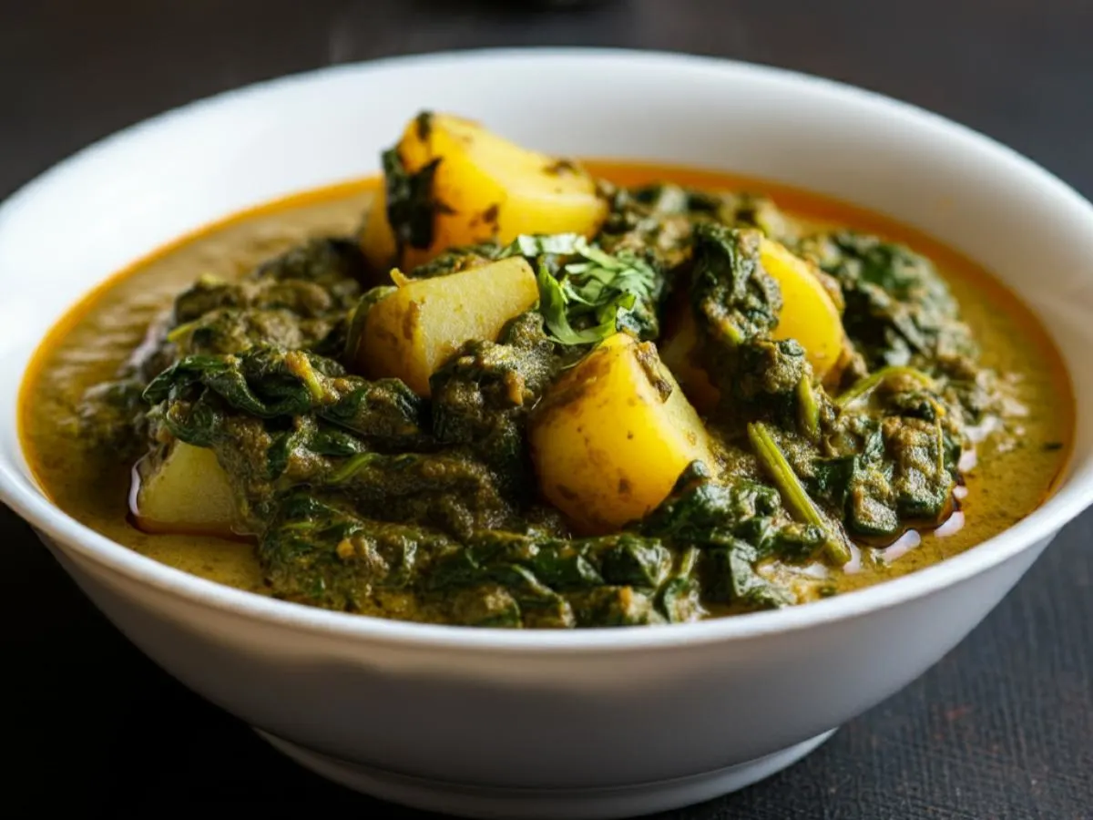 Saag Aloo Saag Aloo
