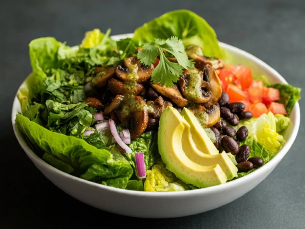 Southwestern Mushroom Salad Southwestern Mushroom Salad