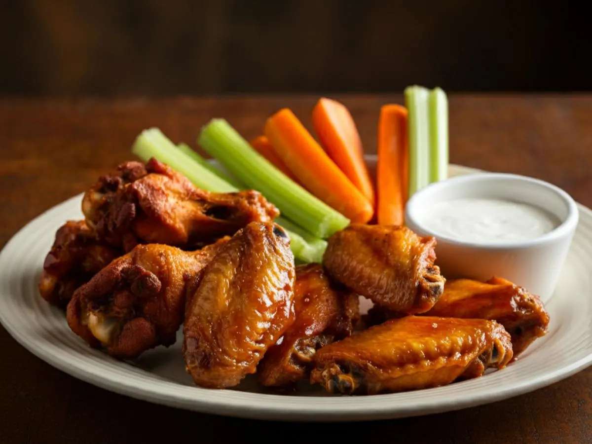 Cajun and BBQ Chicken Wings Box
