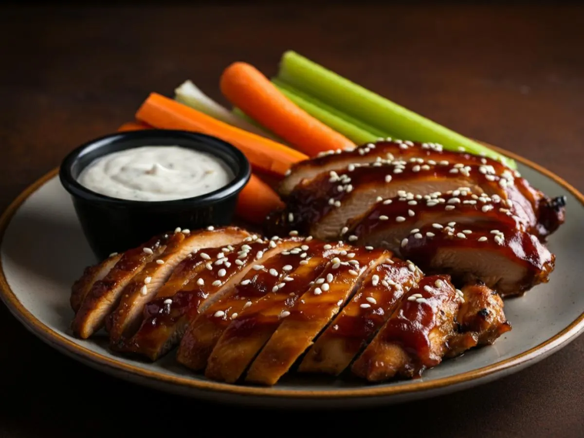 Teriyaki and BBQ Chicken Wings Box