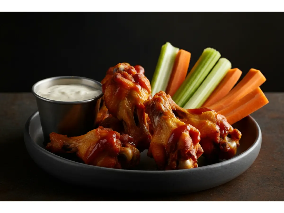 Buffalo and BBQ Chicken Wings Box